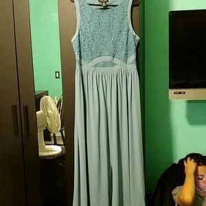 Elegant maxi evening dress